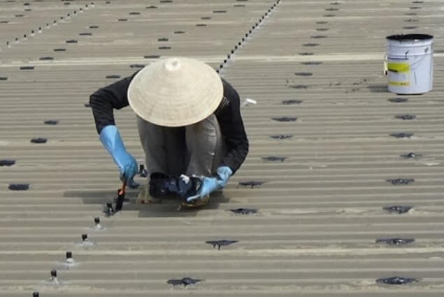 Sửa chữa chống dột mái tôn